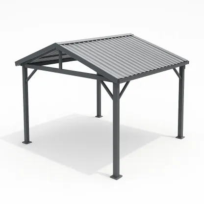 Padiglione in acciaio per il giardino-Pinevian