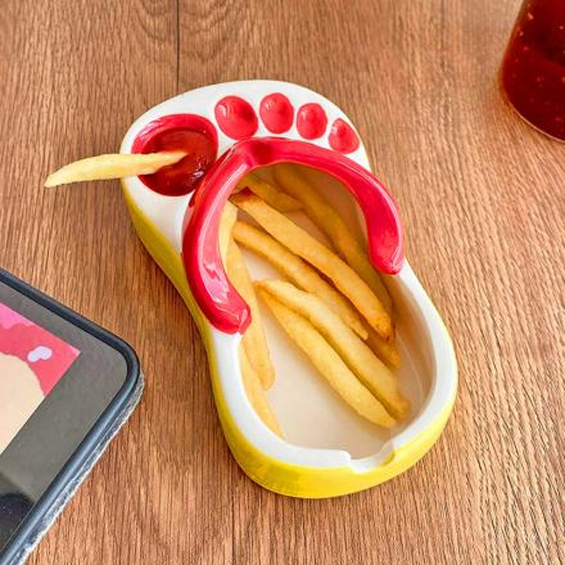 Funny Slipper Snack Tray