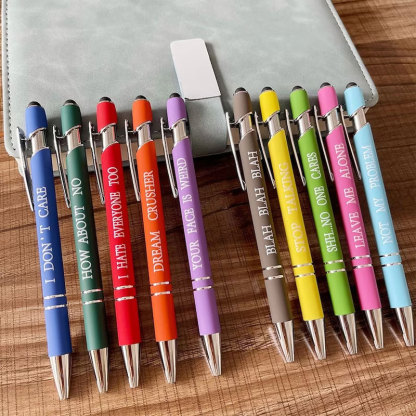 Funny Daily Pen Set of 10