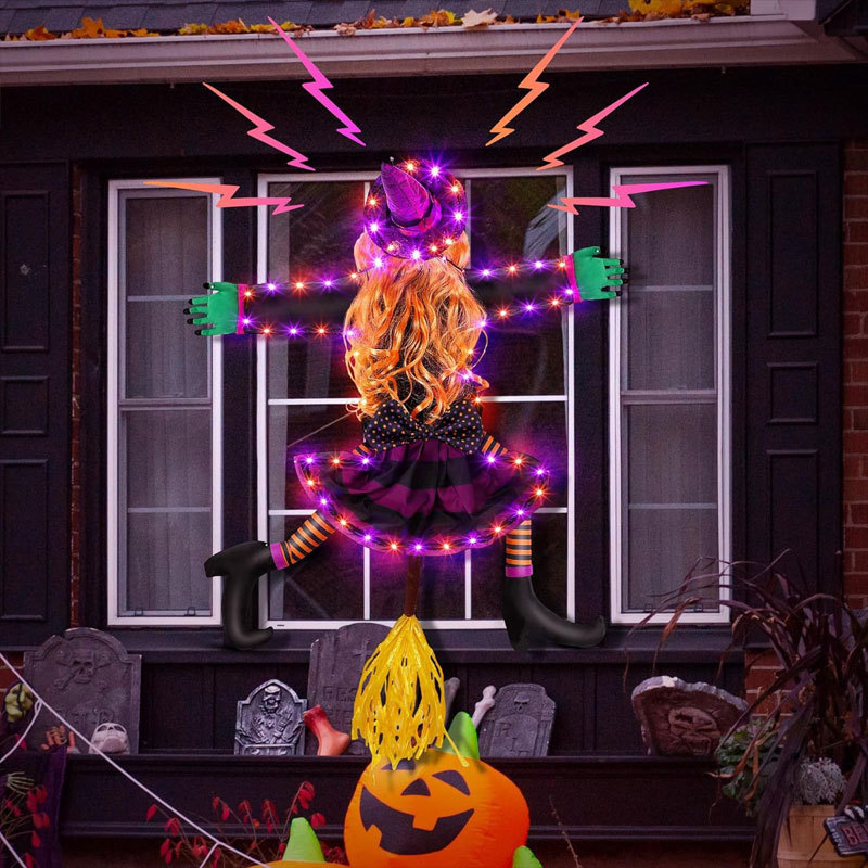 Luminous Witch Halloween Decorations