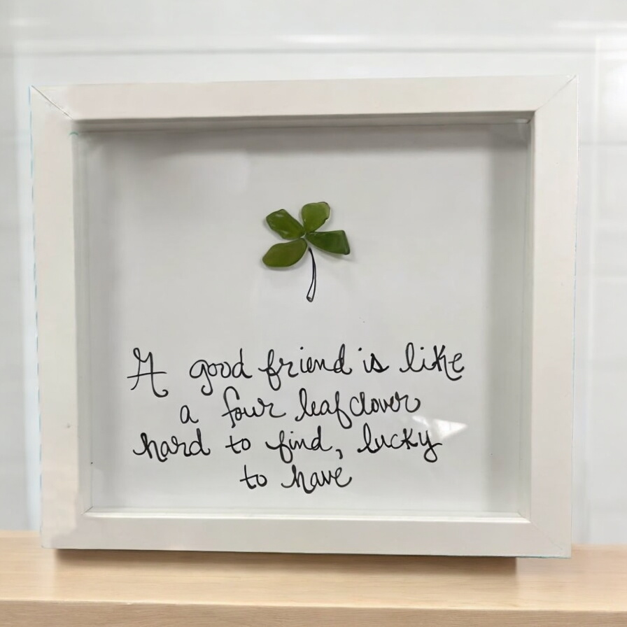 Friendship sea glass