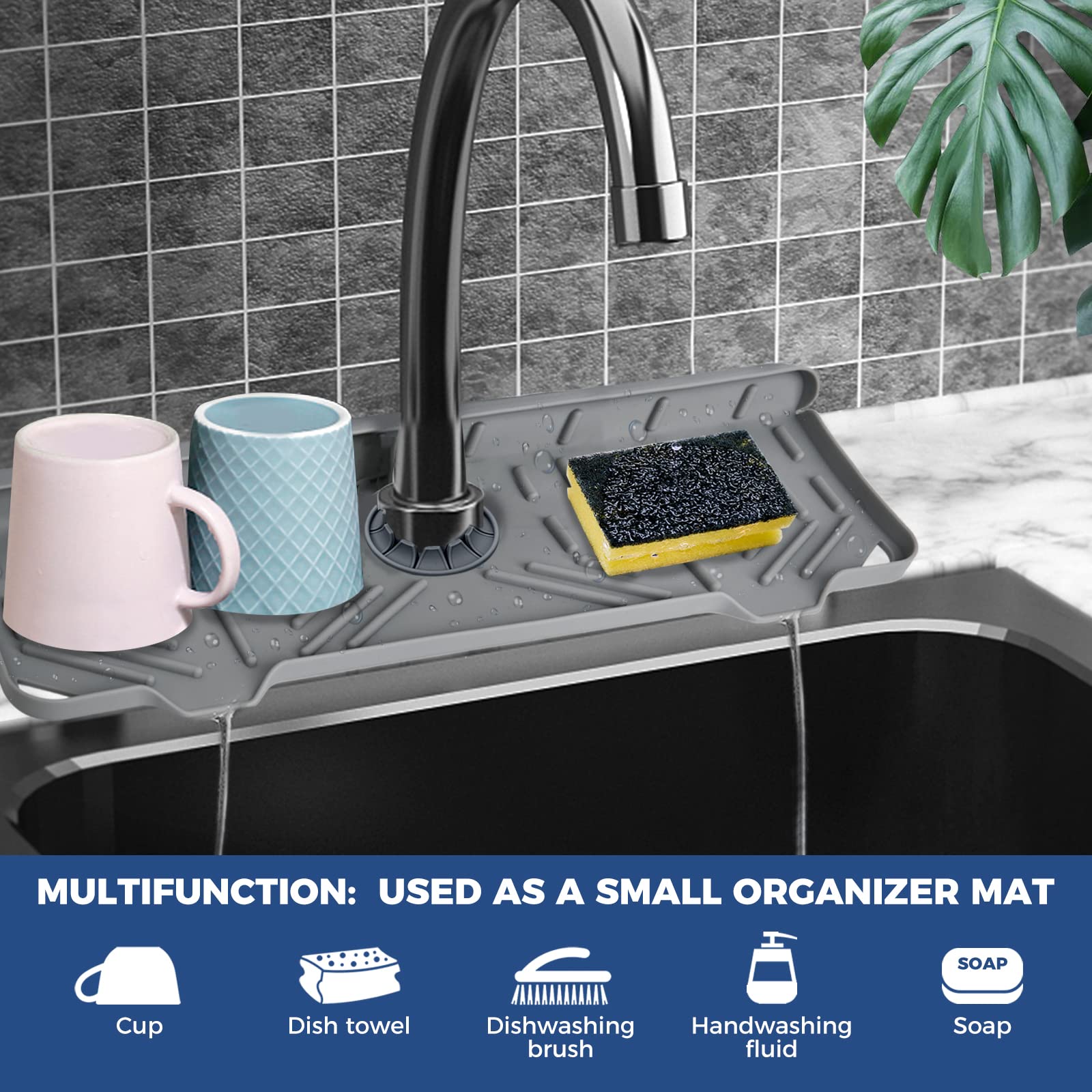 Silicone Faucet Handle Drip Catcher Mat (BUY 3 GET FREE SHIPPING)