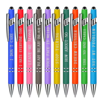 Funny Daily Pen Set of 10