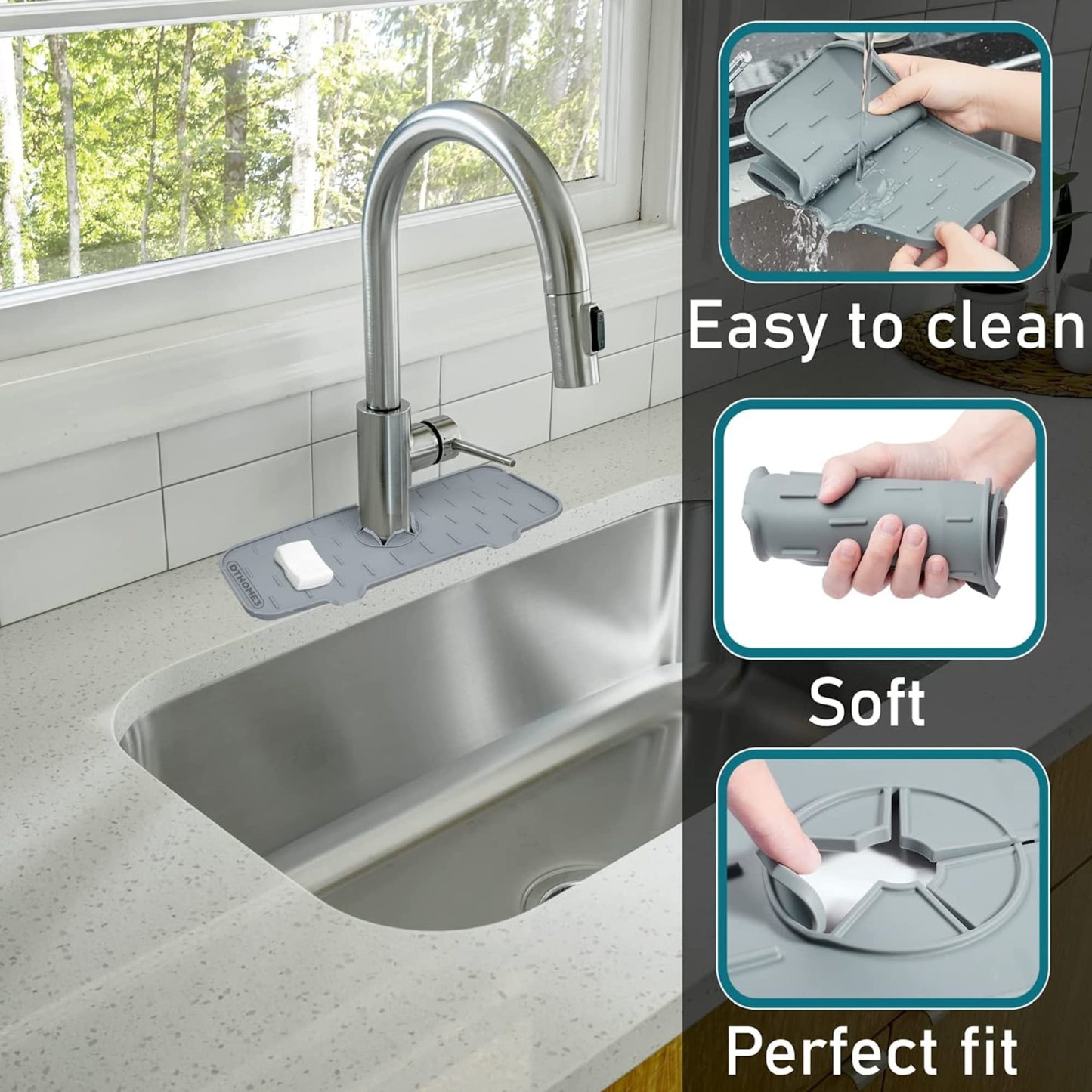 Silicone Faucet Handle Drip Catcher Mat (BUY 3 GET FREE SHIPPING)