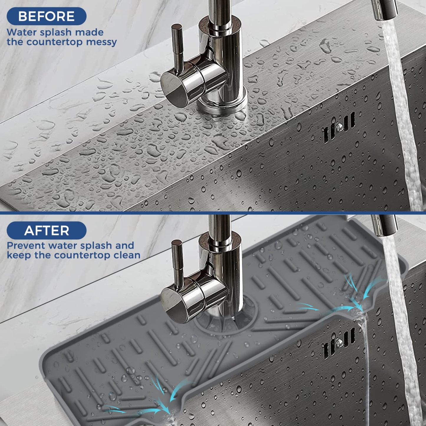 Silicone Faucet Handle Drip Catcher Mat (BUY 3 GET FREE SHIPPING)