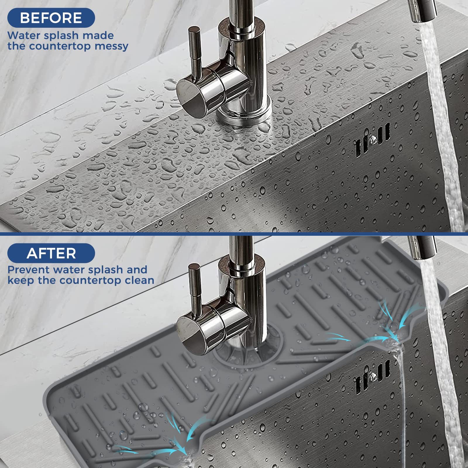 Silicone Faucet Handle Drip Catcher Mat (BUY 3 GET FREE SHIPPING)