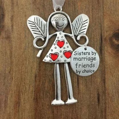 Crazy Beautiful Friends Forever - Angel Ornament