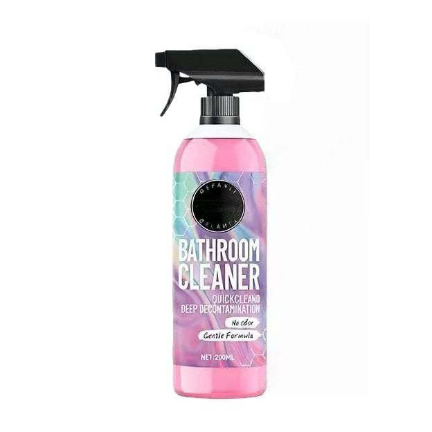 ✨ Bathroom Cleaner: Sparkle in Seconds, No Harsh Fumes