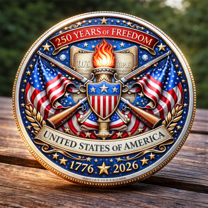 🏆New Year 60% OFF- U.S 250th Anniversary Commemorative Coin