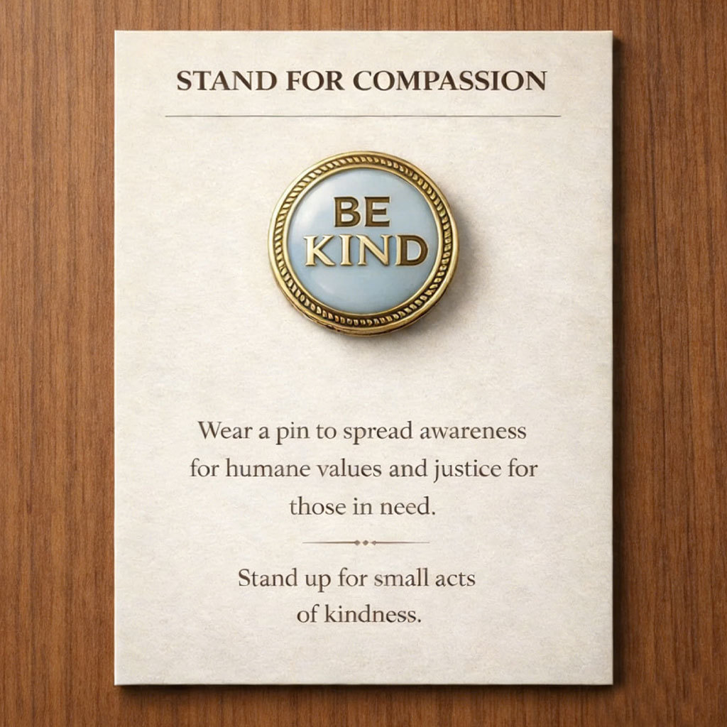 Stand for Compassion - "Be Good" & "Ice Out" Pins