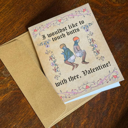 Medieval Valentine's Cards