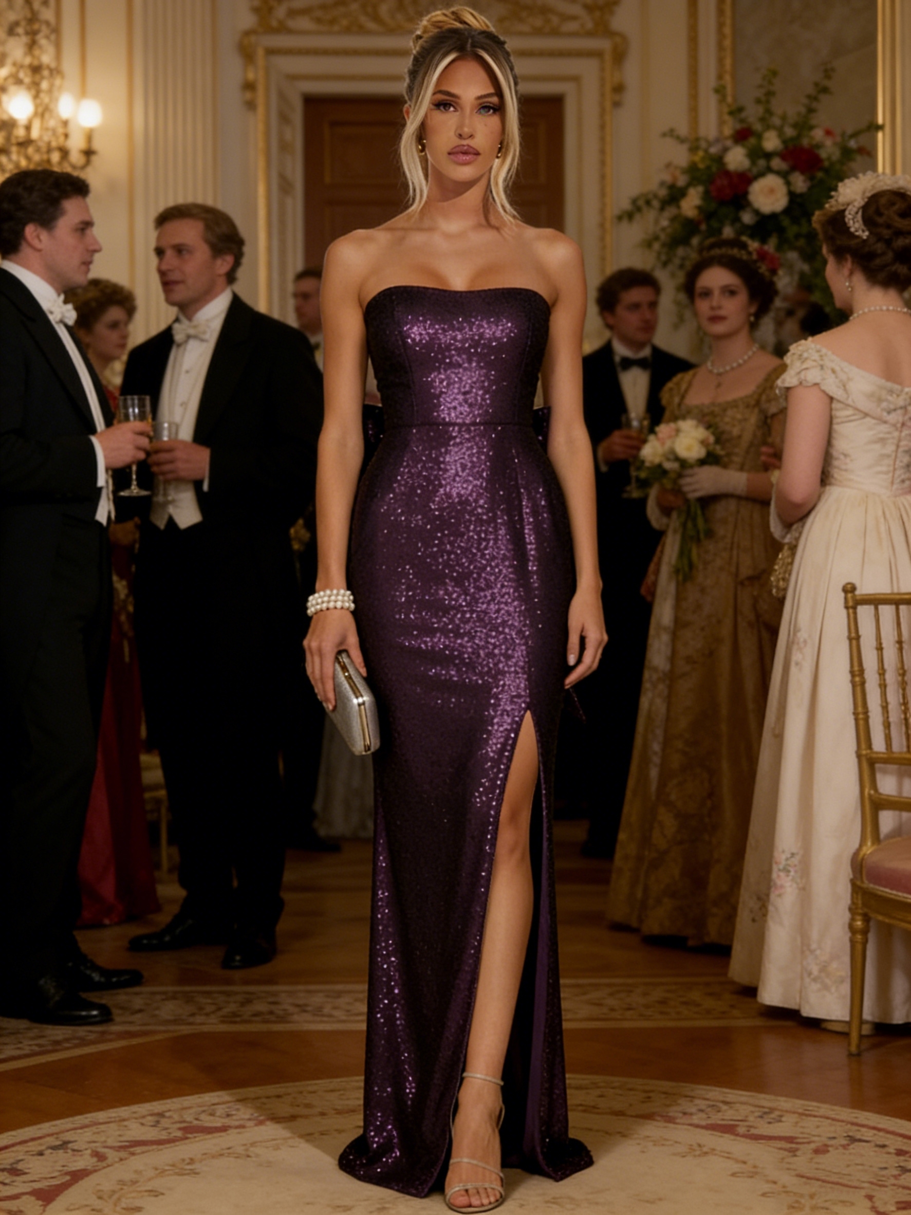 Sparkly Sequin Evening Dresses for Women