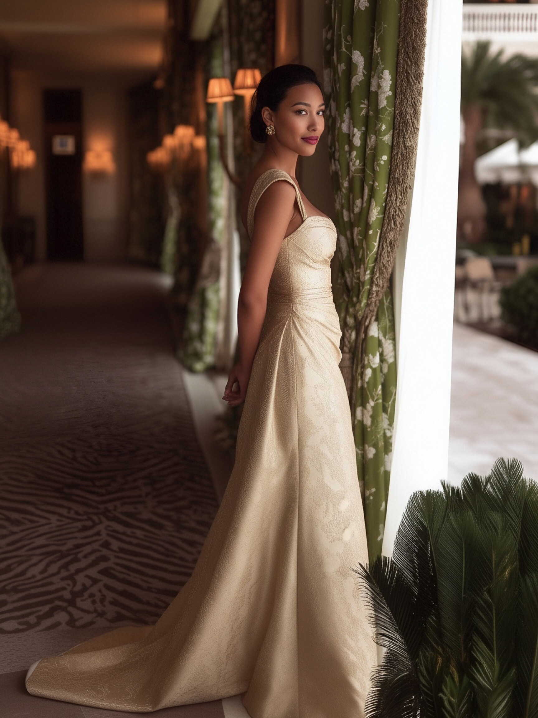 Satin Sweetheart Simple Evening Dresses