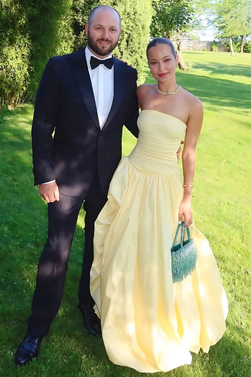 A line Satin Chiffon Prom Evening Party Dresses 