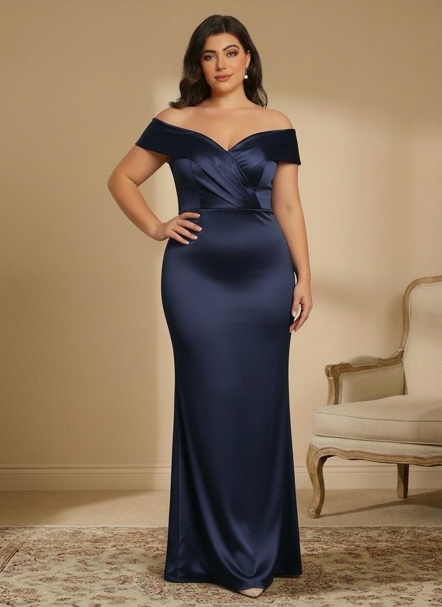 Off Shoulder Mermaid Mother of the Bride Dresses