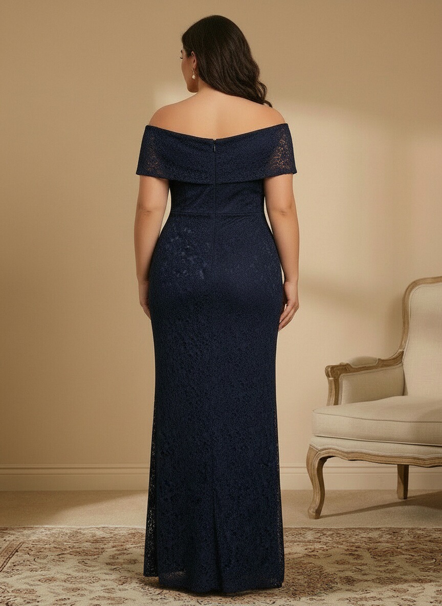 Off Shoulder Lace Mother of the Bride Dresses