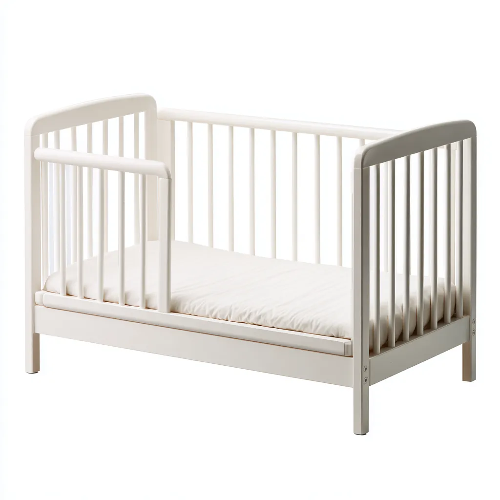 Letto per bambini-legno di pino-140x70x85 cm-bianco-design classico-Shelterza