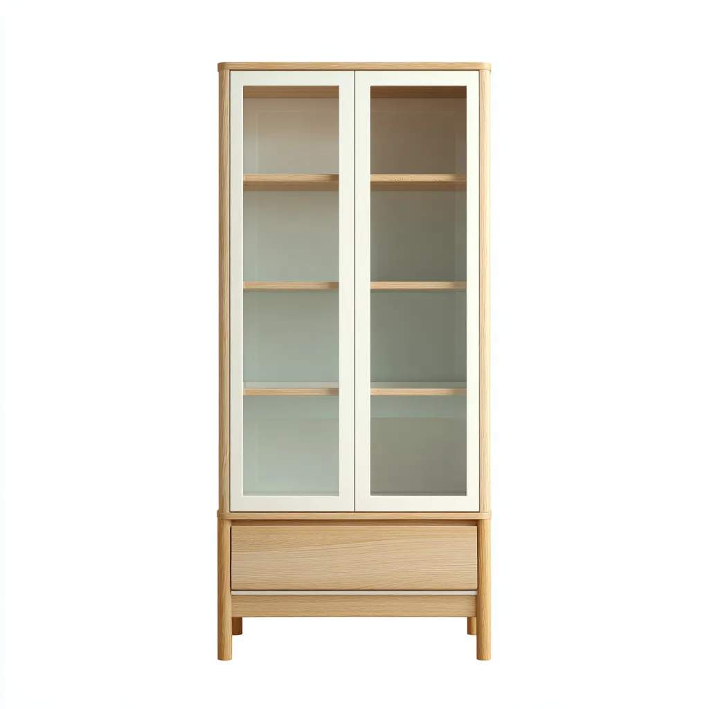 Armadietto da cucina legno 85x40x180 cm - bianco - legno - per cucina - design moderno-villaovae