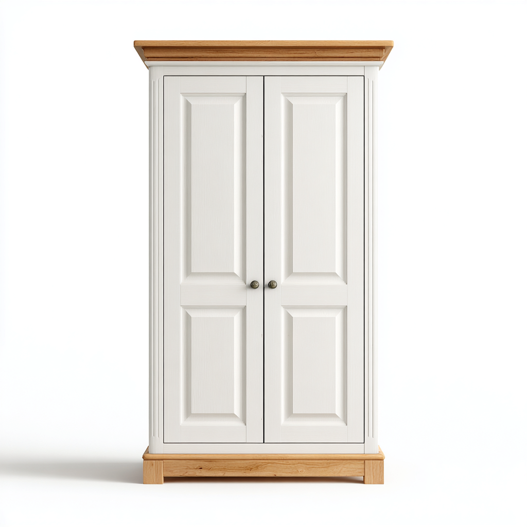 Armadietto da cucina legno 160x90x200 cm - bianco - legno - per cucina - design classico-villaovae