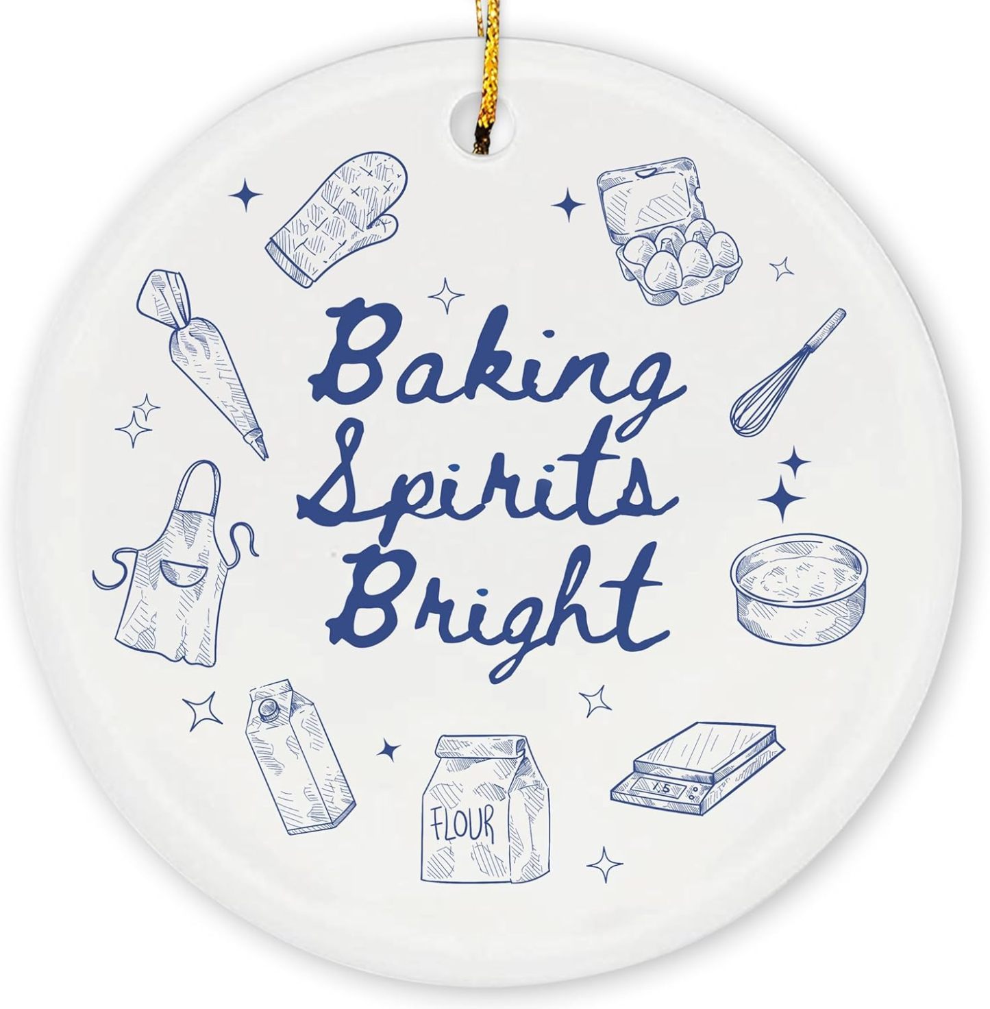 Ramen Ornament for Noodle Ramen Lovers, Women, Men - Food Ornaments for Christmas Tree - Noodles Bowl Ceramic Ornament