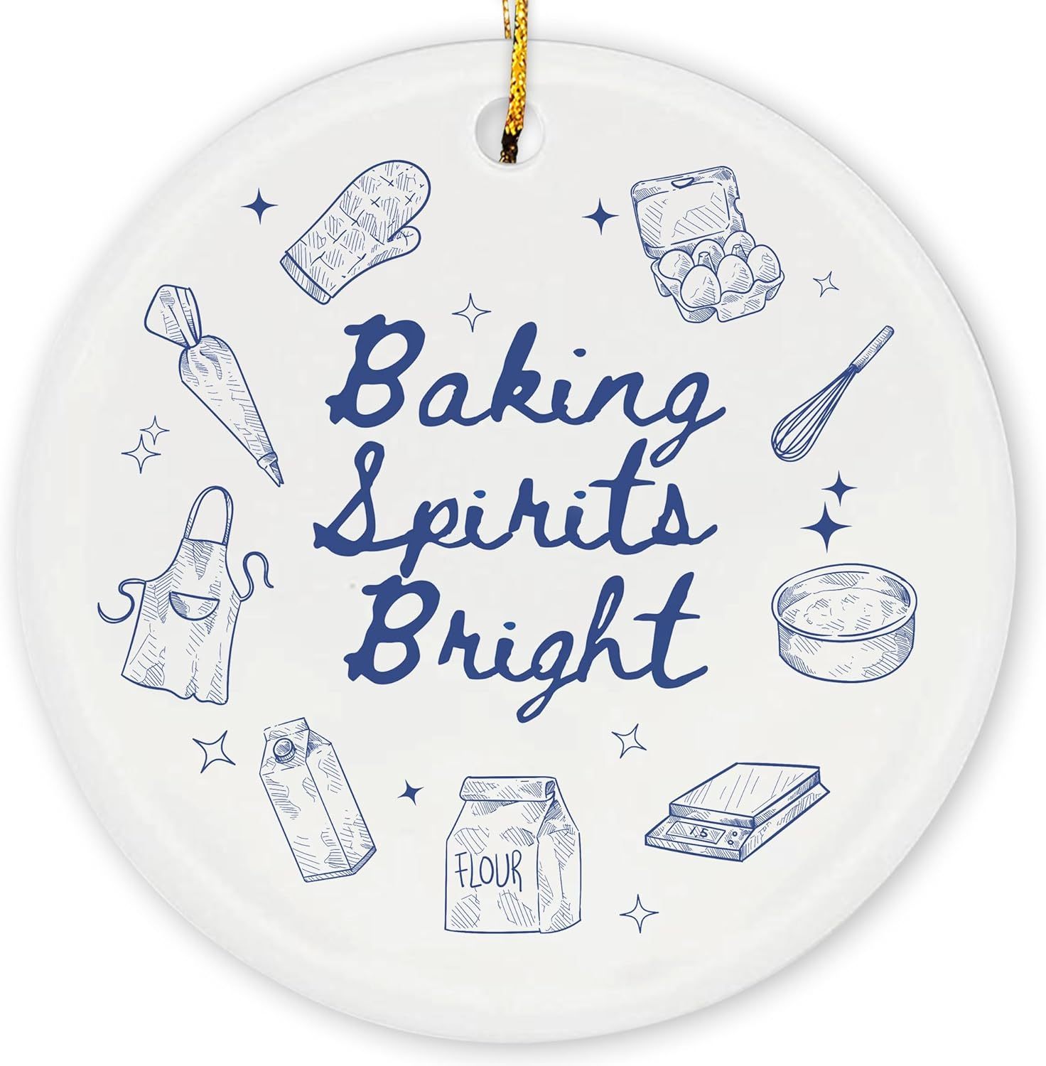 Ramen Ornament for Noodle Ramen Lovers, Women, Men - Food Ornaments for Christmas Tree - Noodles Bowl Ceramic Ornament