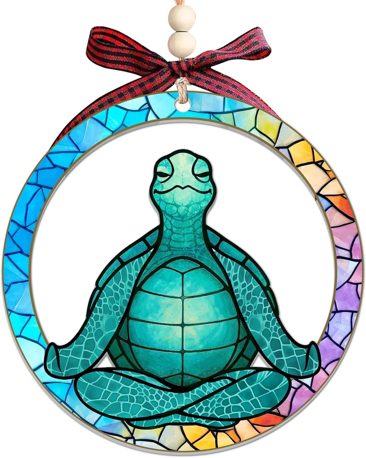 Ramen Ornament for Noodle Ramen Lovers, Women, Men - Food Ornaments for Christmas Tree - Noodles Bowl Ceramic Ornament