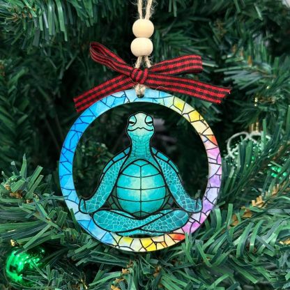 Ramen Ornament for Noodle Ramen Lovers, Women, Men - Food Ornaments for Christmas Tree - Noodles Bowl Ceramic Ornament