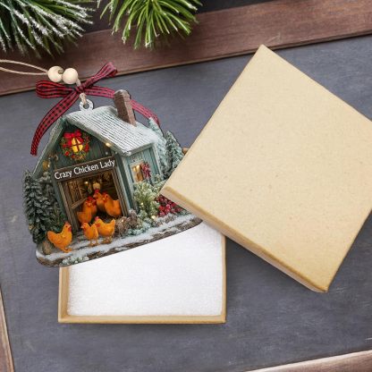 Ramen Ornament for Noodle Ramen Lovers, Women, Men - Food Ornaments for Christmas Tree - Noodles Bowl Ceramic Ornament