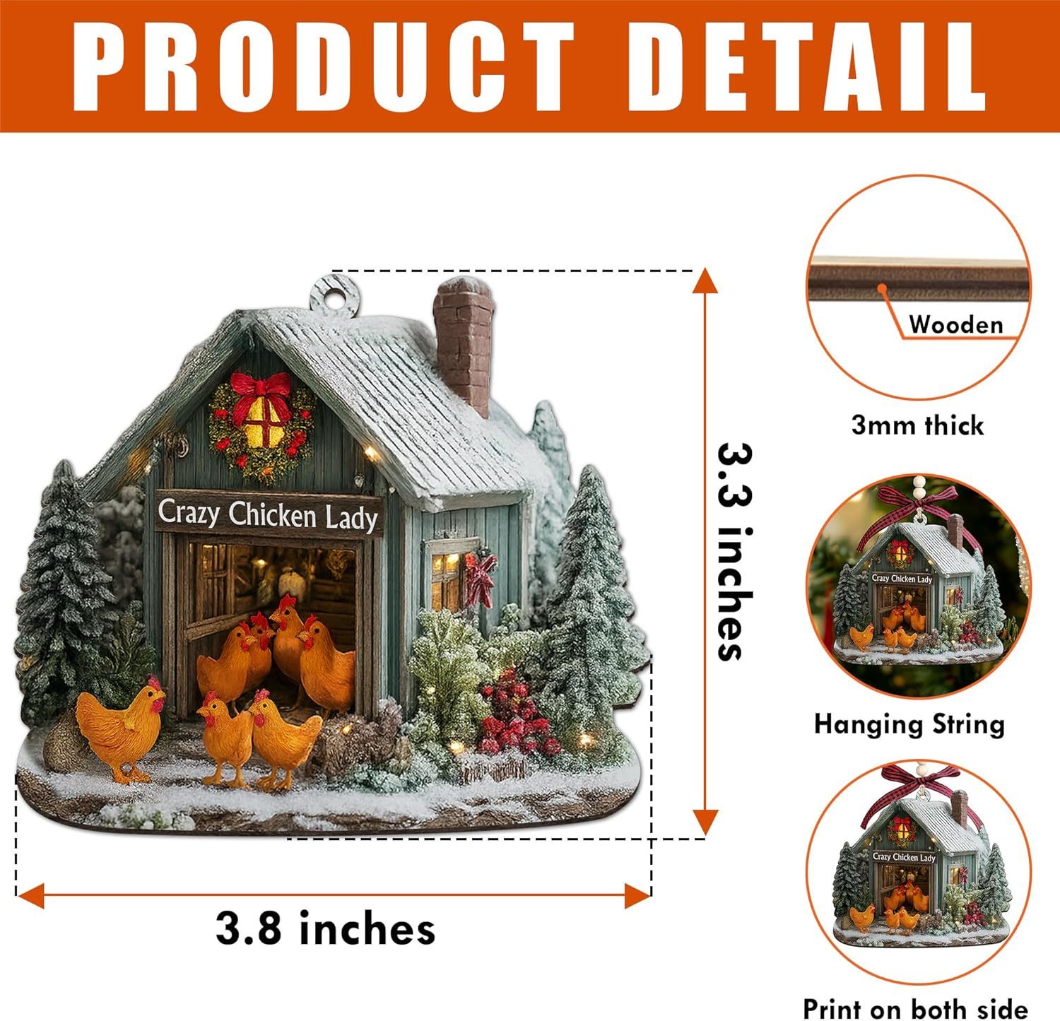 Ramen Ornament for Noodle Ramen Lovers, Women, Men - Food Ornaments for Christmas Tree - Noodles Bowl Ceramic Ornament