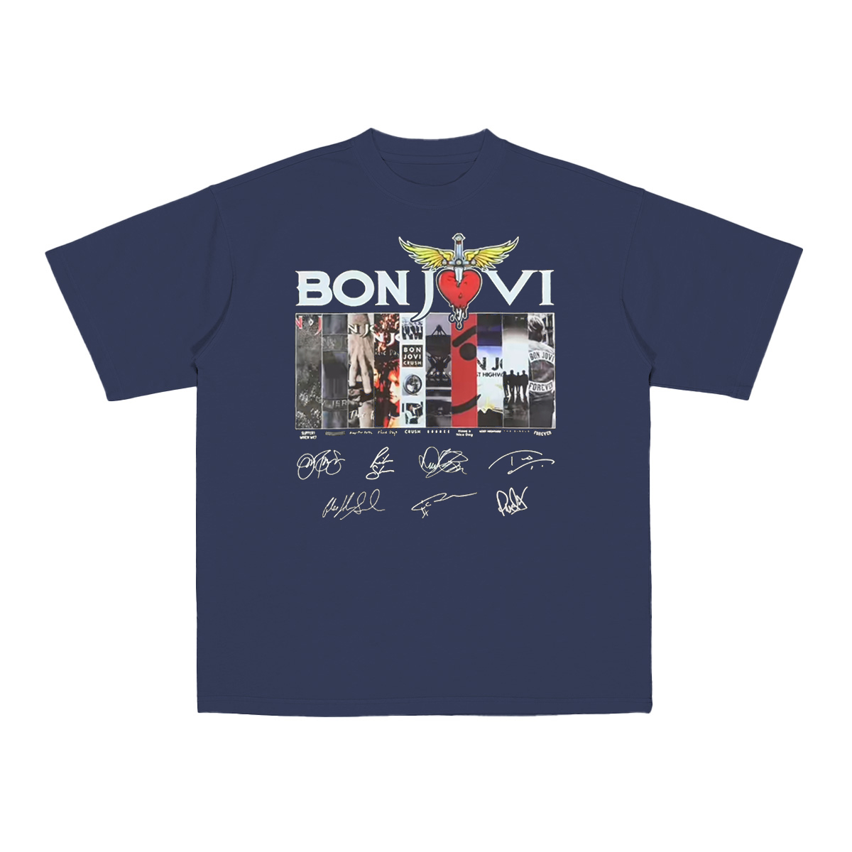 Bon Jovi Cotton Unisex T-shirt