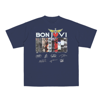 Bon Jovi Cotton Unisex T-shirt