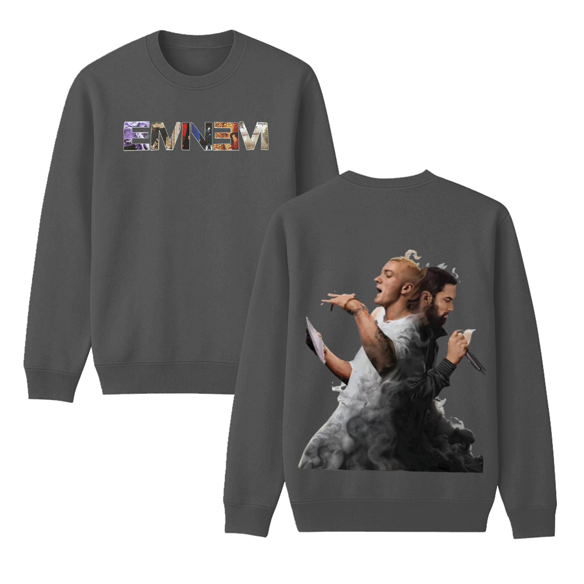 Eminem Unisex Cotton Creneck Sweatshirt