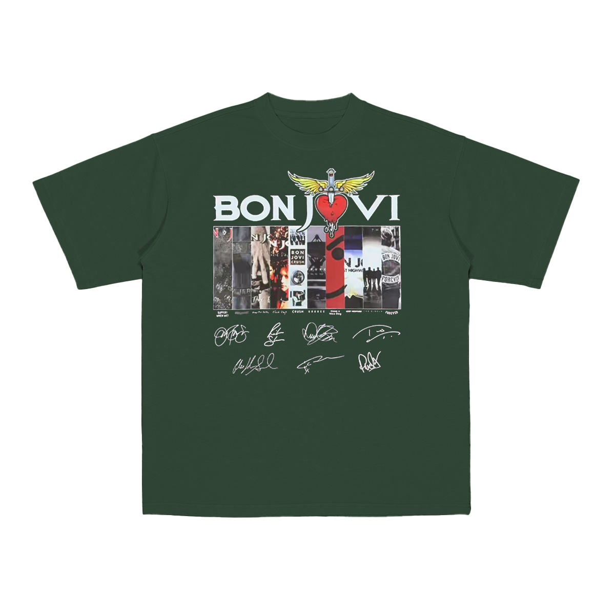 Bon Jovi Cotton Unisex T-shirt