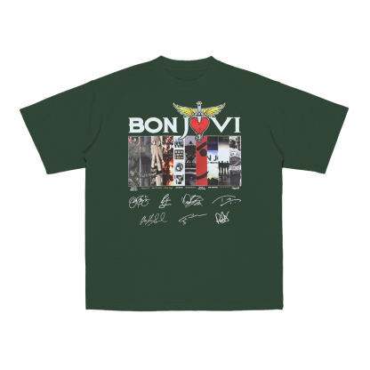 Bon Jovi Cotton Unisex T-shirt