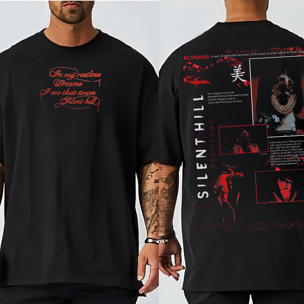 Silent Hill F Unisex Washed T-Shirt