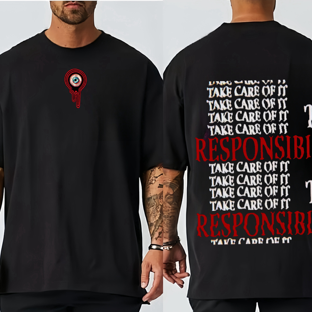 Mouthwashing Take Responsibility Unisex Washed T-Shirt