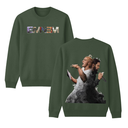 Eminem Unisex Cotton Creneck Sweatshirt