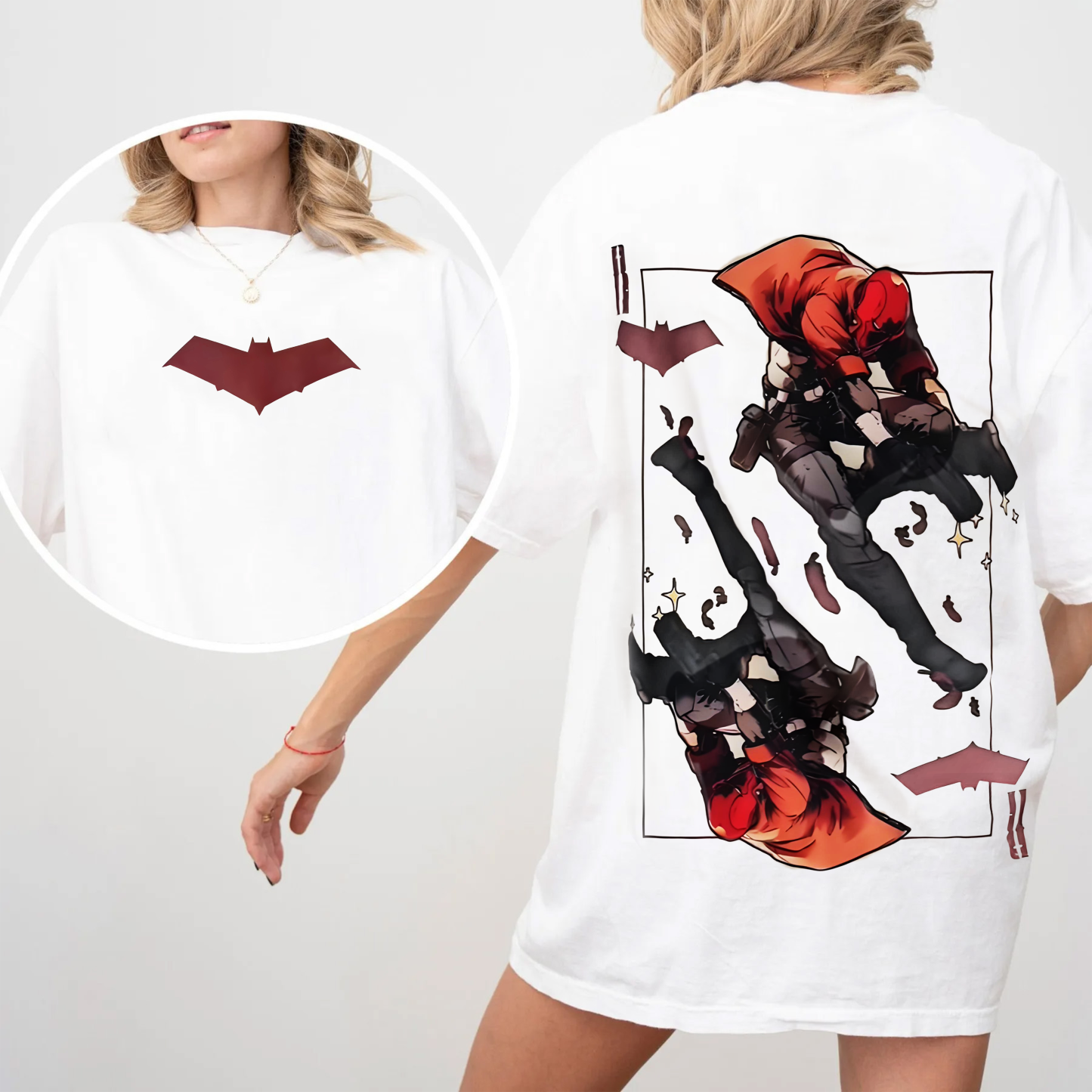 Red Hood Graphic Unisex Unisex T-shirt/Crewneck/Hoodie