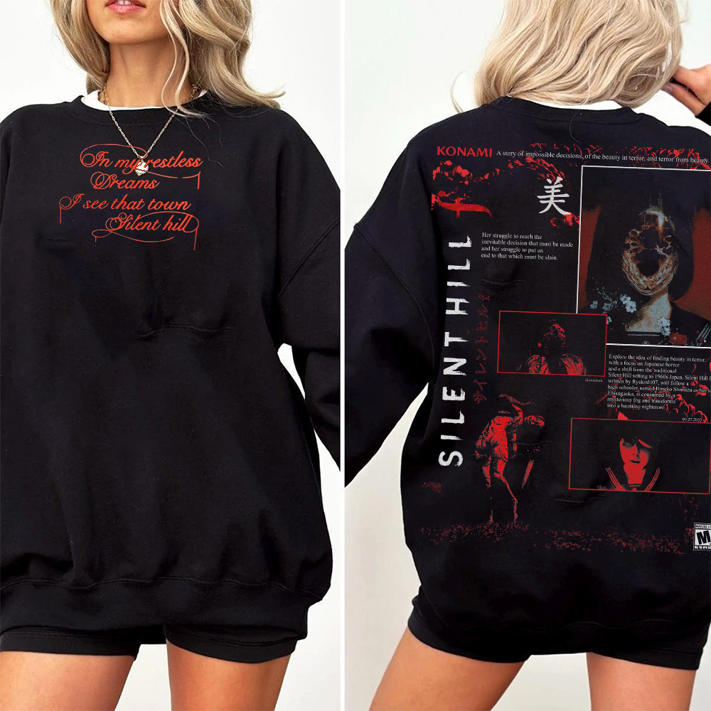 Silent Hill F Unisex Washed T-Shirt