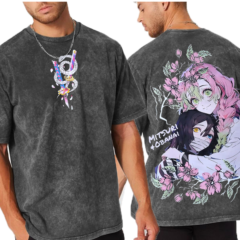 Demon Slayer Unisex Washed T-Shirt