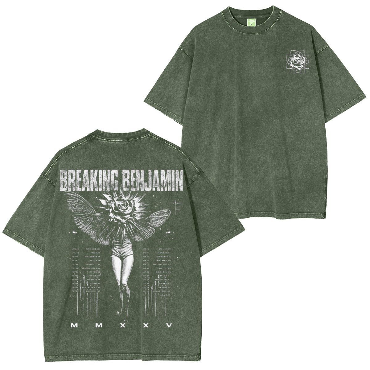 Breaking Benjamin Washed Unisex T-Shirt