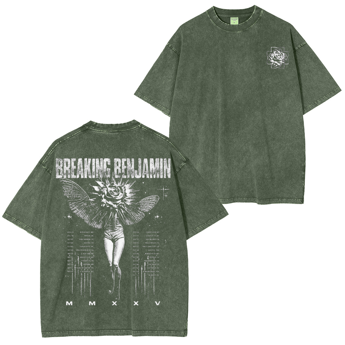Breaking Benjamin Washed Unisex T-Shirt