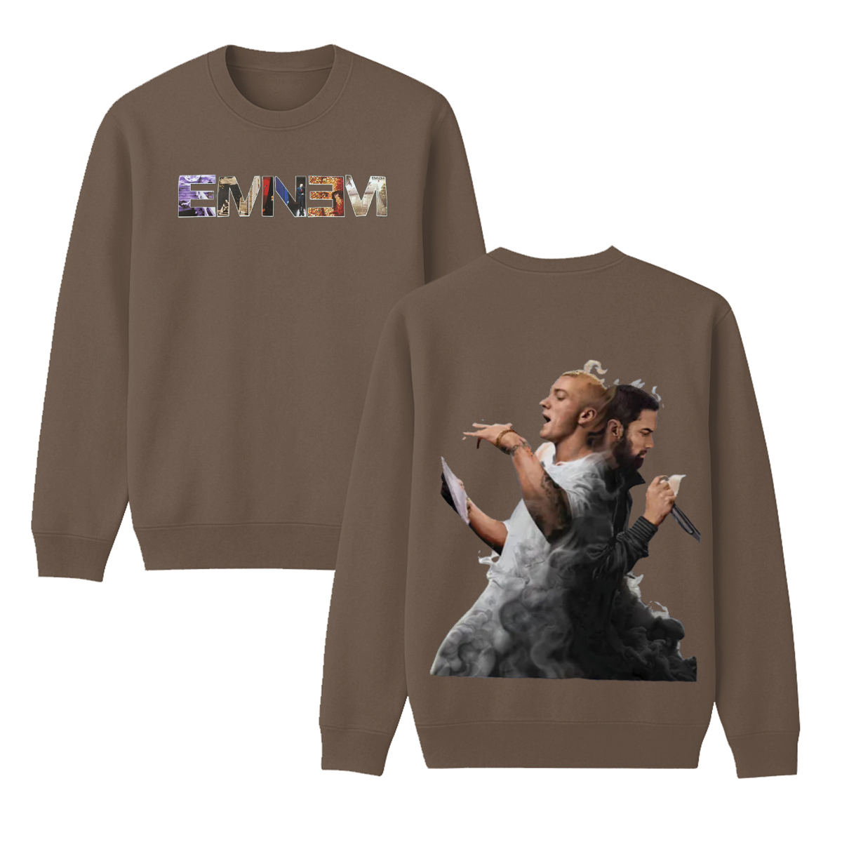 Eminem Unisex Cotton Creneck Sweatshirt