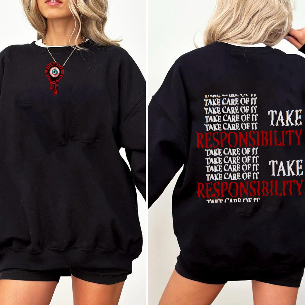 Mouthwashing Take Responsibility Unisex Washed T-Shirt