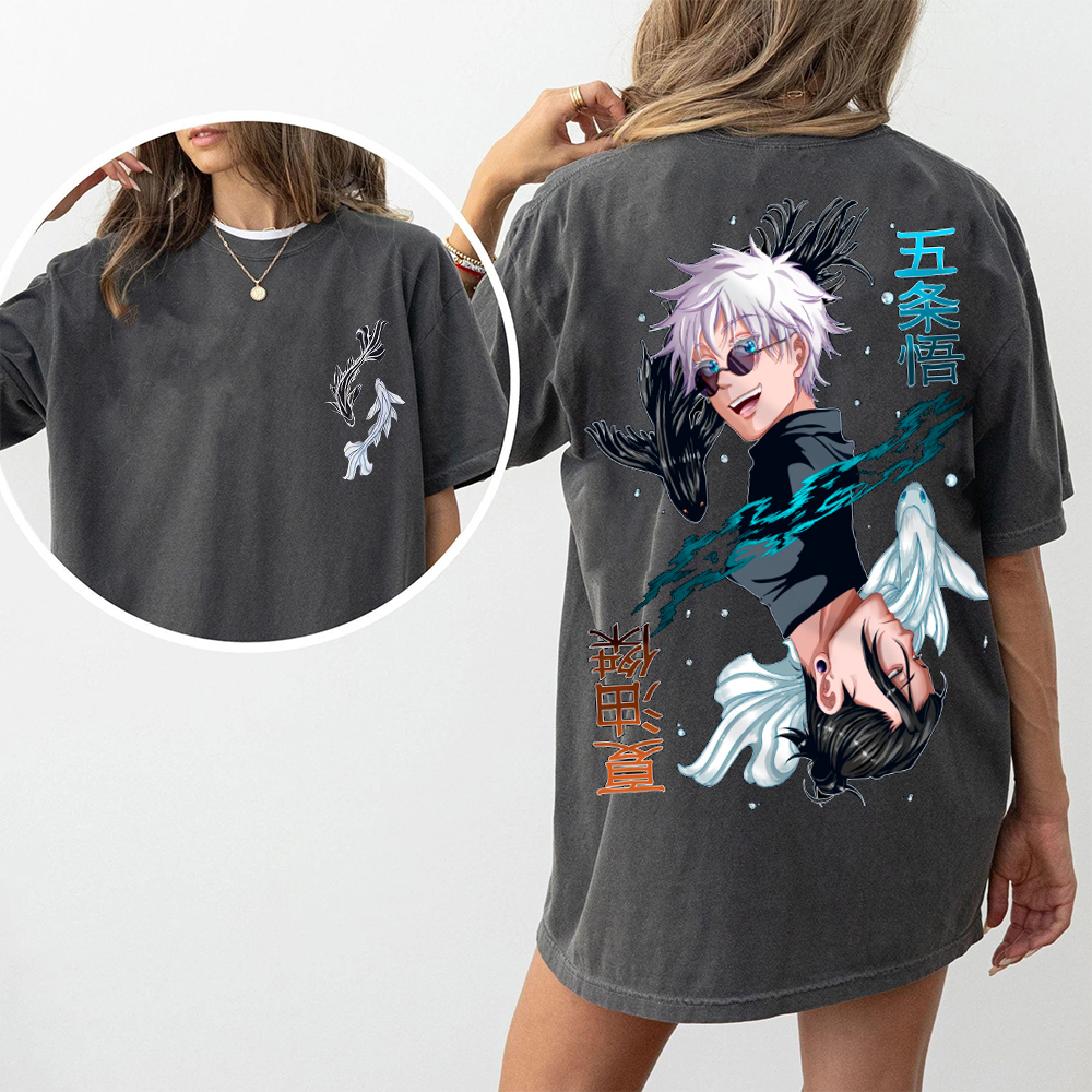 Gojo Satoru Geto Suguru Unisex Washed T-Shirt
