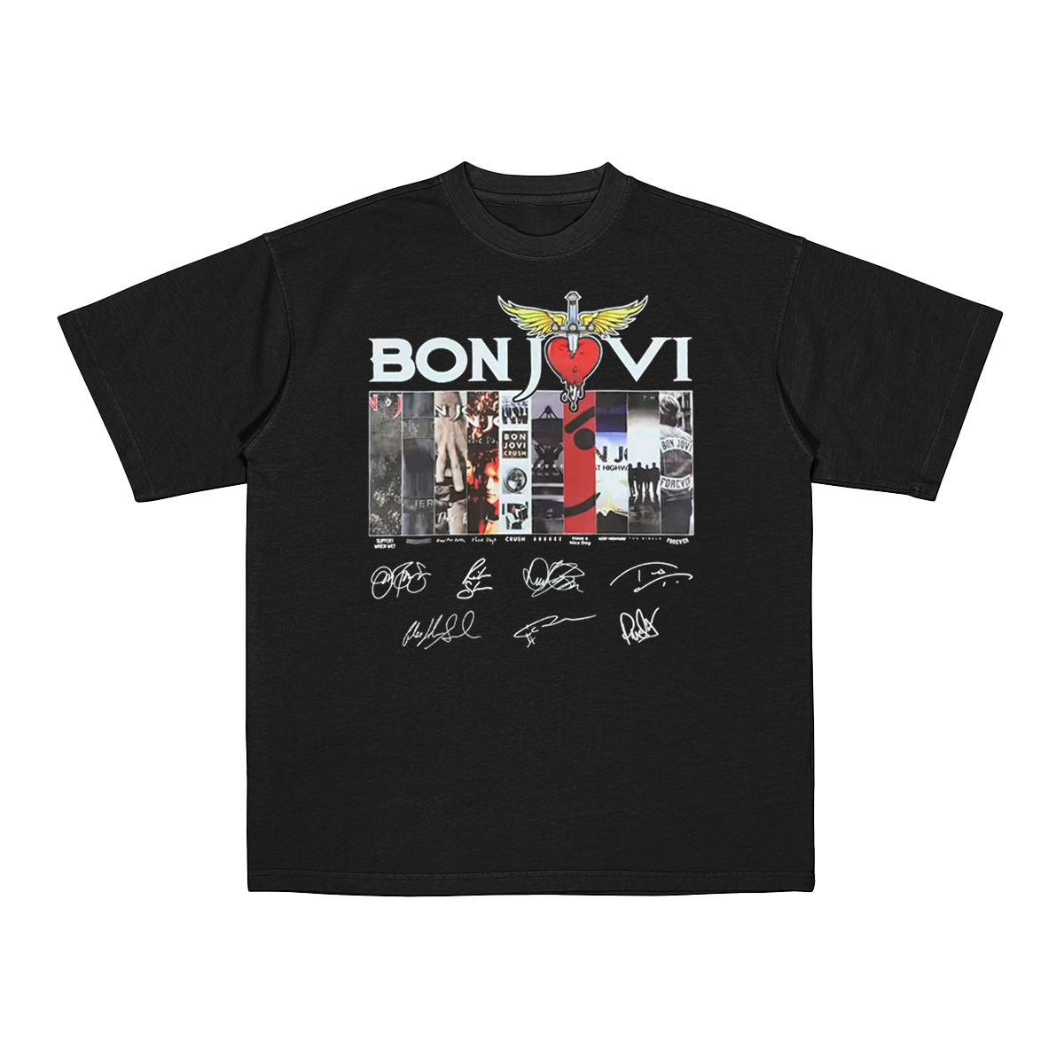 Bon Jovi Cotton Unisex T-shirt