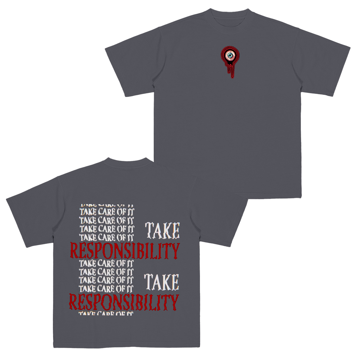 Mouthwashing Take Responsibility Unisex Washed T-Shirt