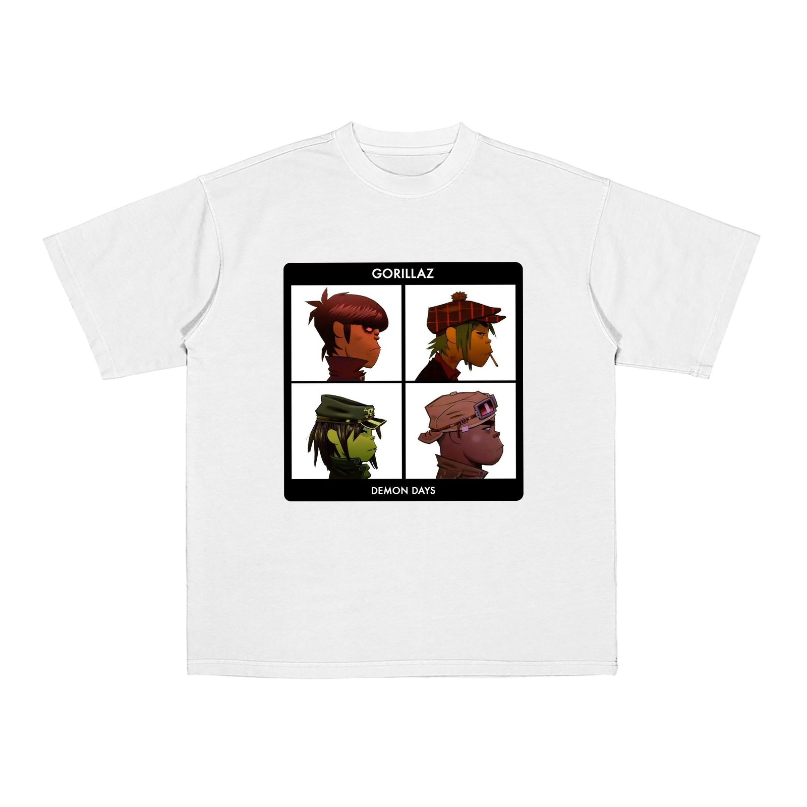 Gorillaz Demon Days  Cotton Unisex T-shirt