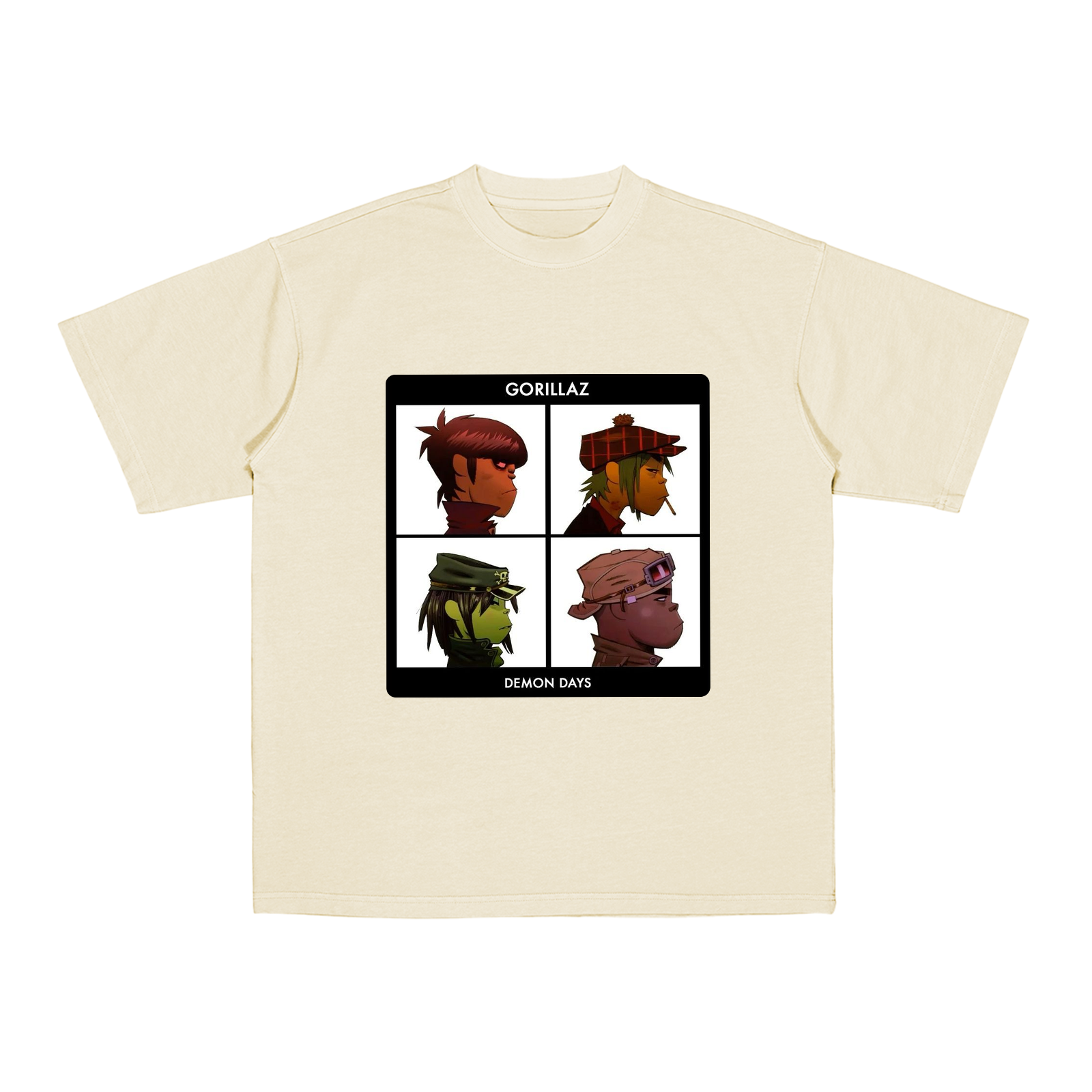Gorillaz Demon Days  Cotton Unisex T-shirt
