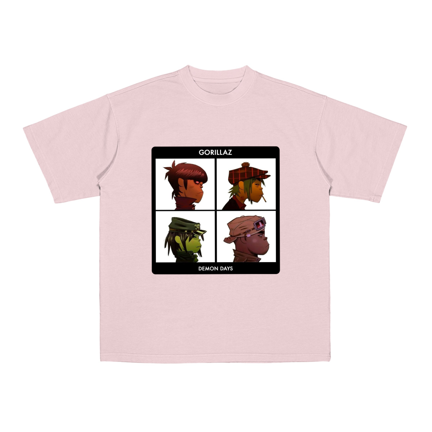 Gorillaz Demon Days  Cotton Unisex T-shirt